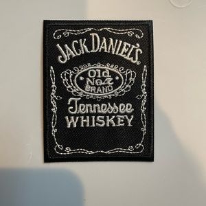 SALE ❤️Embroidered Jack Daniels Iron on Patch